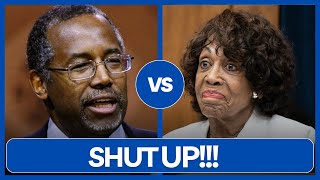 Ben Carson STUNS grudgy Maxine Waters with EPIC Responses During Hearing [upl. by Clarence170]