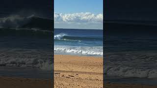 Uncrowded North Narrabeen in Wintertime surf northernbeachessydney surfing sydney motivation [upl. by Coe]