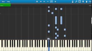 Marimba  iOS Ringtone Synthesia [upl. by Nauqyaj]