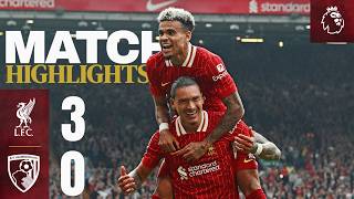 Brilliant Nunez Goal amp Another Diaz Double  Liverpool FC 30 Bournemouth  Highlights [upl. by Tegdirb]