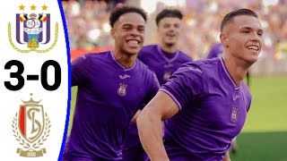 Anderlecht vs Standard 30 All Goals and Extended Highlights [upl. by Jacobah]