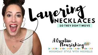 How To Layer Necklaces So They Dont Move [upl. by Ajet]