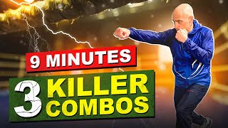 9 Minute Boxing Workout  3 Killer Combos [upl. by Weed]