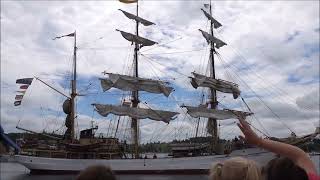 The Picton Castle arriving home to Lunenburg [upl. by Enyallij]