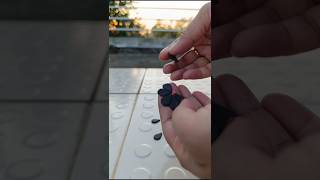 Clay finger ringclay flower design viralvideo clayartidea subscribe [upl. by Eciened817]