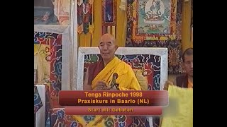 Tenga Rinpoche 1998 Baarlo Start mit Gebeten [upl. by Kari]