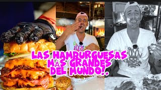 El Reto Más Difícil q Me a Tocado  Las Hamburguesas Más Grandes Del Mundo  LocurasTv [upl. by Opportina]