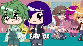 • Ignore deku prank •  they meet my fav oc • purple gaming • MHA AU Afton AU • [upl. by Trinette]