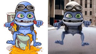 Crazy Frog In The House Official Video funny Drawing Meme [upl. by Nomead]