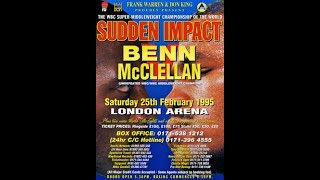 UK ITV Nigel Benn Vs Gerald McClellan Full original broadcast [upl. by Sherill371]