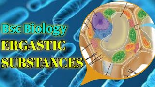 Ergastic Substances And its Types Plant Tissue  Bsc Biology  Lectures19 biology asishsir [upl. by Anawot]