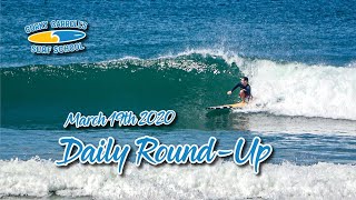 Amazing Playa Guiones Nosara Costa Rica  Best Waves of March  Corky Carrolls Surf School [upl. by Leerzej]