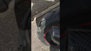 Yamaha tzr 50 akrapovic muffler exhaust No Db killer [upl. by Desdemona899]