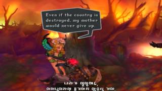 Odin Sphere  PS3 ARMAGEDDON Ch3 Act 13 Mercedes Incarnation of Fire Korea [upl. by Wernsman]