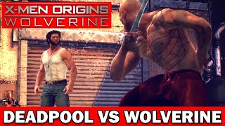 Wolverine vs Deadpool  Дэдпул против Росомахи XMen Origins Wolverine Final Boss Fight PS3 [upl. by Enuj]