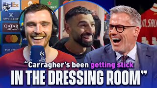 Andy Robertson reveals what Liverpool really think of Carraghers Salah comments 👀  UCL Today [upl. by Aneeb]