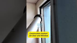 Construction Silicone Adhesive Sealant for Door and Window [upl. by Aicnerolf]