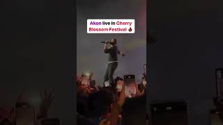 Akon live concert shillong cherry blossom [upl. by Aliahkim311]