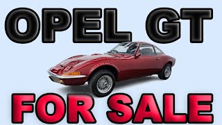 Opel GT FOR SALE [upl. by Talley380]