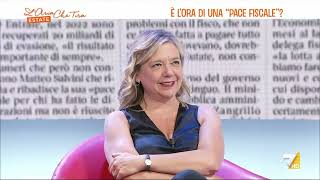 Pace fiscale Daniela Preziosi senza giri di parole quotSalvini deve competere con Meloni sulla [upl. by Birdella]