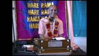 Padayatra NZ Jan 1991  HH Indradyumna Swami public program and kirtan Motueka [upl. by Yoko459]