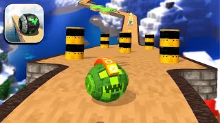 Super Rolling Ball Balance Speedrun Gameplay All Level 166 [upl. by Aljan]