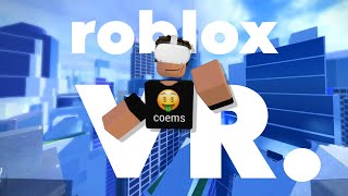 I tried playing Roblox VR Quest 2 [upl. by Elora]