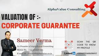 Valuation of Corporate Guarantee [upl. by Anaimad]