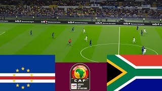 Cape Verde vs South Africa 2024 CAF Africa Cup Penalty shootout  Video game simulation PES 2021 [upl. by Jeunesse]