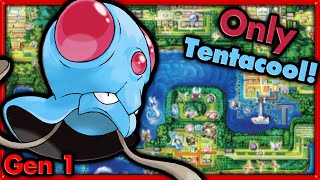 Can I Beat Pokemon Red with ONLY Tentacool 🔴 Pokemon Challenges ► NO ITEMS IN BATTLE [upl. by Burris424]