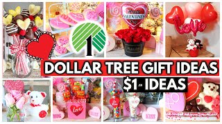 BEST LASTMINUTE DOLLAR TREE Valentines Day Gifts to Give in 2022 quick easy  affordable [upl. by Alegnad]