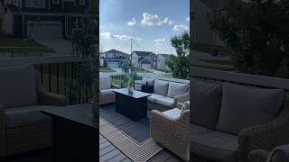 deck refresh 🌞 vlog homedecor deckrefresh dailyvlog outdoordecor [upl. by Nasus367]