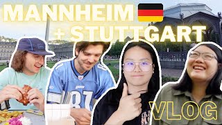 GENELog MANNHEIM  STUTTGART First days as a fulltime content creator ft Uyen Zac and Zack [upl. by Caralie]