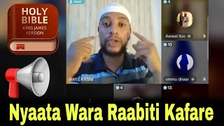 Gingilchaa Waaqa 3 Gabaru Dhisati Gara Raabii Tokkoti kota ustaz awel kasim Yesus education [upl. by Molli]