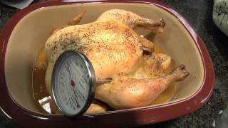 Chicken How to Properly Take the Internal Temperature with a Meat Thermometer [upl. by Nodnerb]