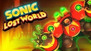 Sonic Lost World  Lava Mountain  Zone 4  Final Boss Battle HD [upl. by Undis121]