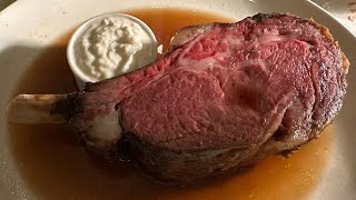 801 Chophouse Prime Rib St Louis Missouri August 2024 [upl. by Yenduhc]