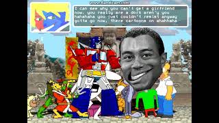 MUGEN battle 5016 Team Hong Kong Phooey vs Team Omega Tiger Woods [upl. by Janeen]