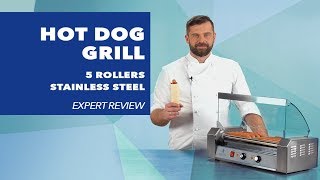 Hot Dog Grill Royal Catering RCHG5E  Expert review [upl. by Austina]