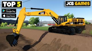 Top 5 Jcb Games For Android  Best Jcb Games For Android Offline [upl. by Yentrok]