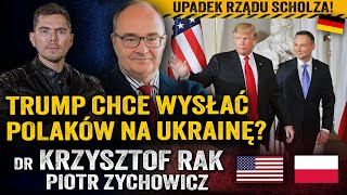 Groźny plan Trumpa Wojsko Polskie gwarantem Ukrainy — dr Krzysztof Rak i Piotr Zychowicz [upl. by Kruger41]