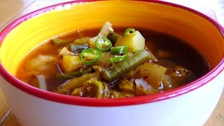 Korean Soybean Stew  Doenjang jjigae  Vegan Vegetarian Recipe [upl. by Brindle]