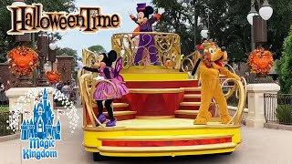 All Halloween Cavalcades from Magic Kingdom Fall Kickoff [upl. by Ymmac490]