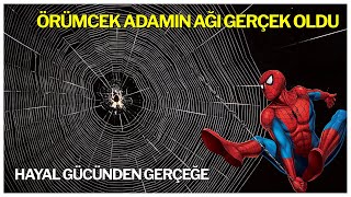 Hayal Gücünden Gerçeğe Örümcek Adamın Ağı Gerçek Oldu [upl. by Ennovihc927]