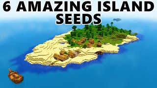 6 Amazing Minecraft Island Seeds for 118 Caves and Cliffs [upl. by Yesac]