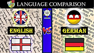 English Vs German  Language Comparison [upl. by Alyse821]