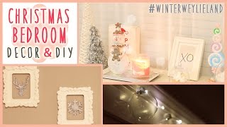 ❄ Christmas Bedroom DIY  Decor WinterWeylieLand ❄  ilikeweylie [upl. by Teddy]