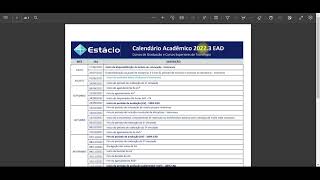 Estácio  Dicas importantes sobre CALENDÁRIO ACADÊMICO [upl. by Shayna]