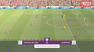 CRYSTAL PALACE vs LIVERPOOL LIVE Premier League 202425  EPL Football Match Live Today [upl. by Venus560]