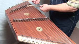 Master Works Hammer Dulcimer 1615 with Rosewood bridges [upl. by Marietta]